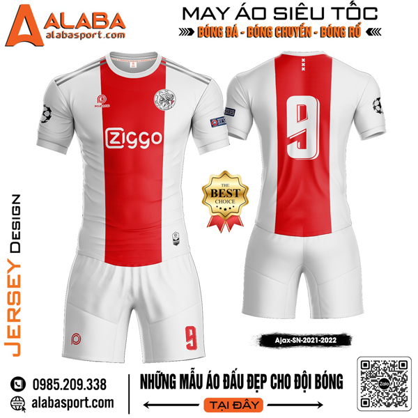 Mẫu áo thi đấu CLB Ajax đẹp nhất 2024