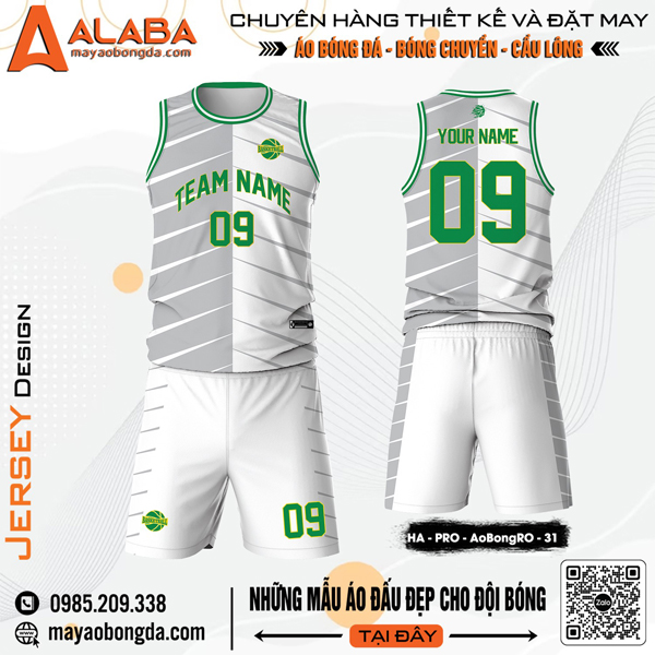 Mẫu quần áo bóng rổ mới nhất 2024