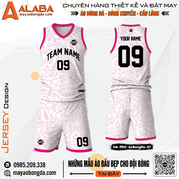 Mẫu áo bóng rổ thiết kế mới nhất