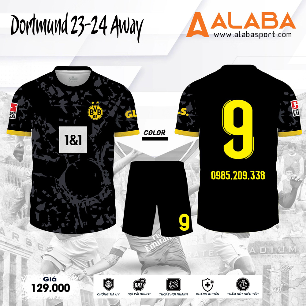 Áo đấu Dortmund 2024